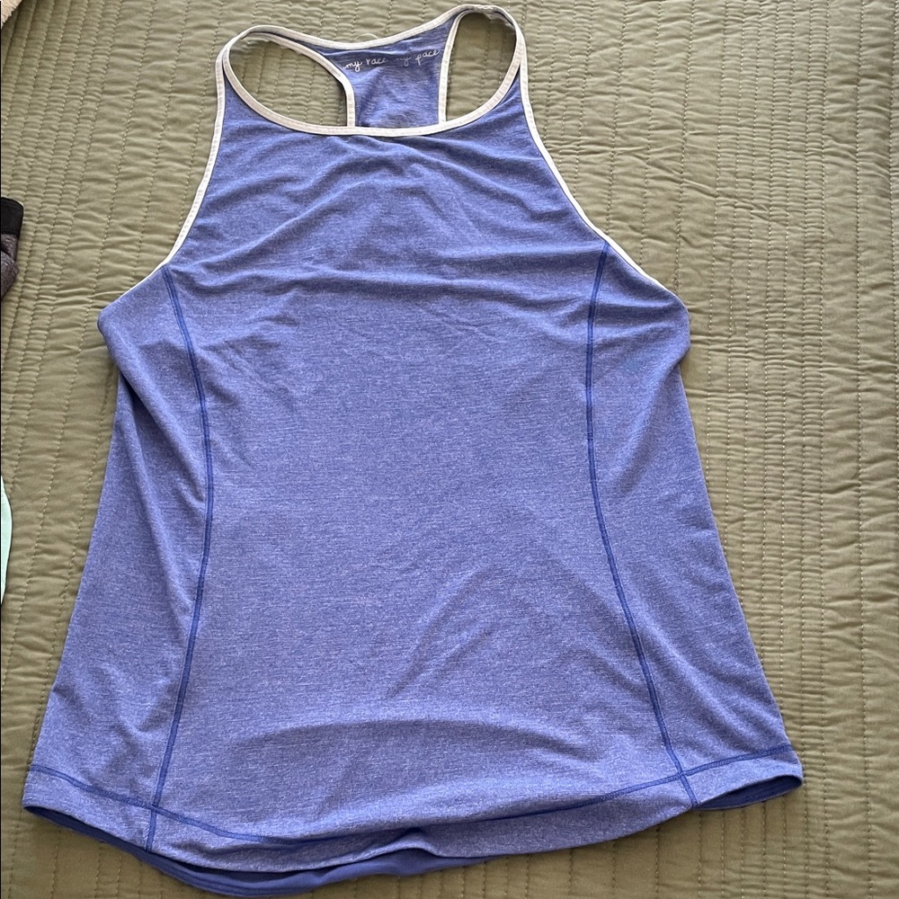 Lululemon Women's Blue Tank Top